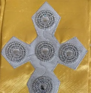 Cape Elder Sister Loin, close-up of the cross