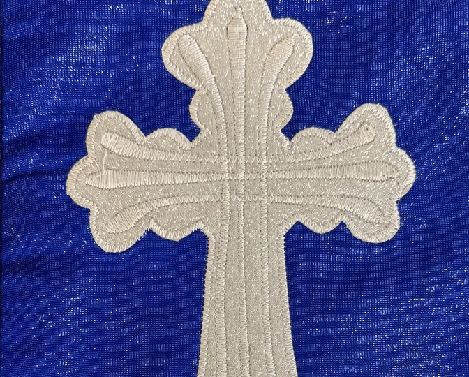 One Cross Prophet Loin, close-up of the cross