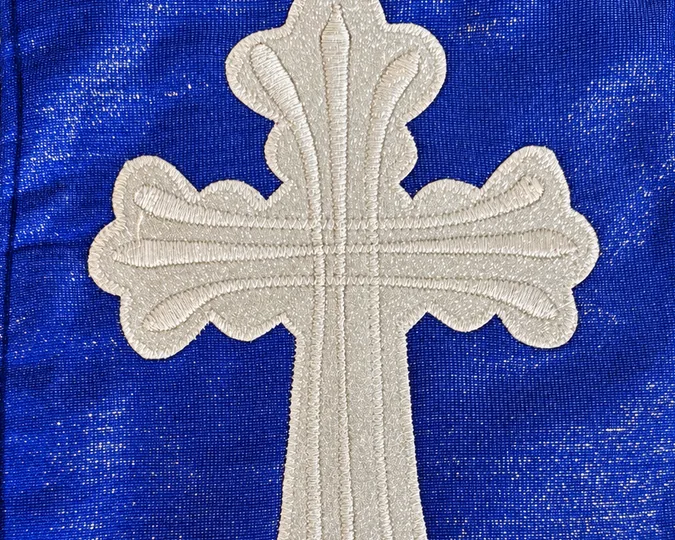 One Cross Prophet Loin, close-up of the cross