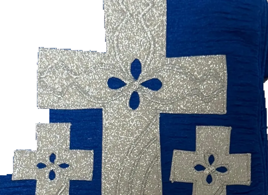 Three Cross Prophet Loin, close-up of the cross