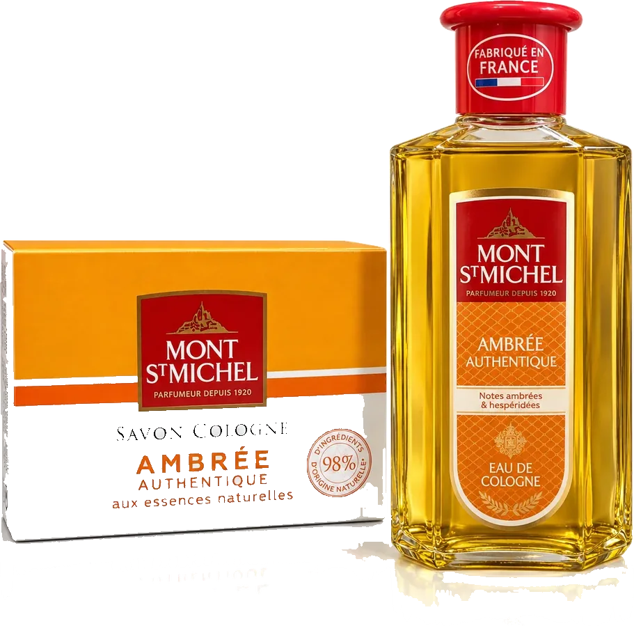 Savon Cologne Ambrée, soap with the cologne